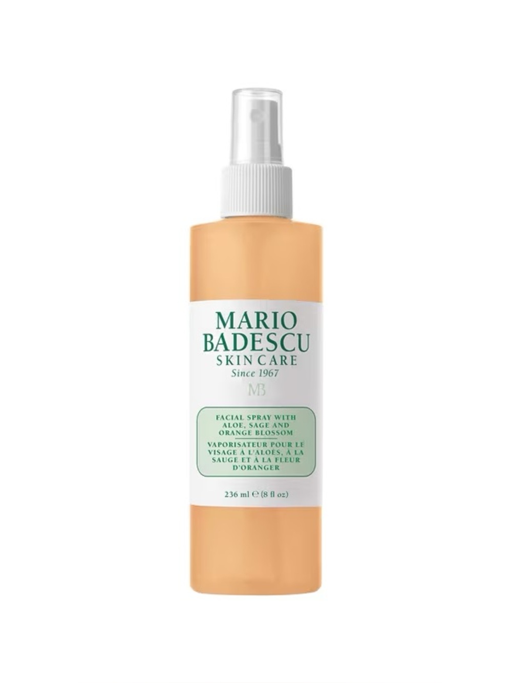 Mario Badescu Facial Spray: Orange Blossom - 8oz (236 mL)